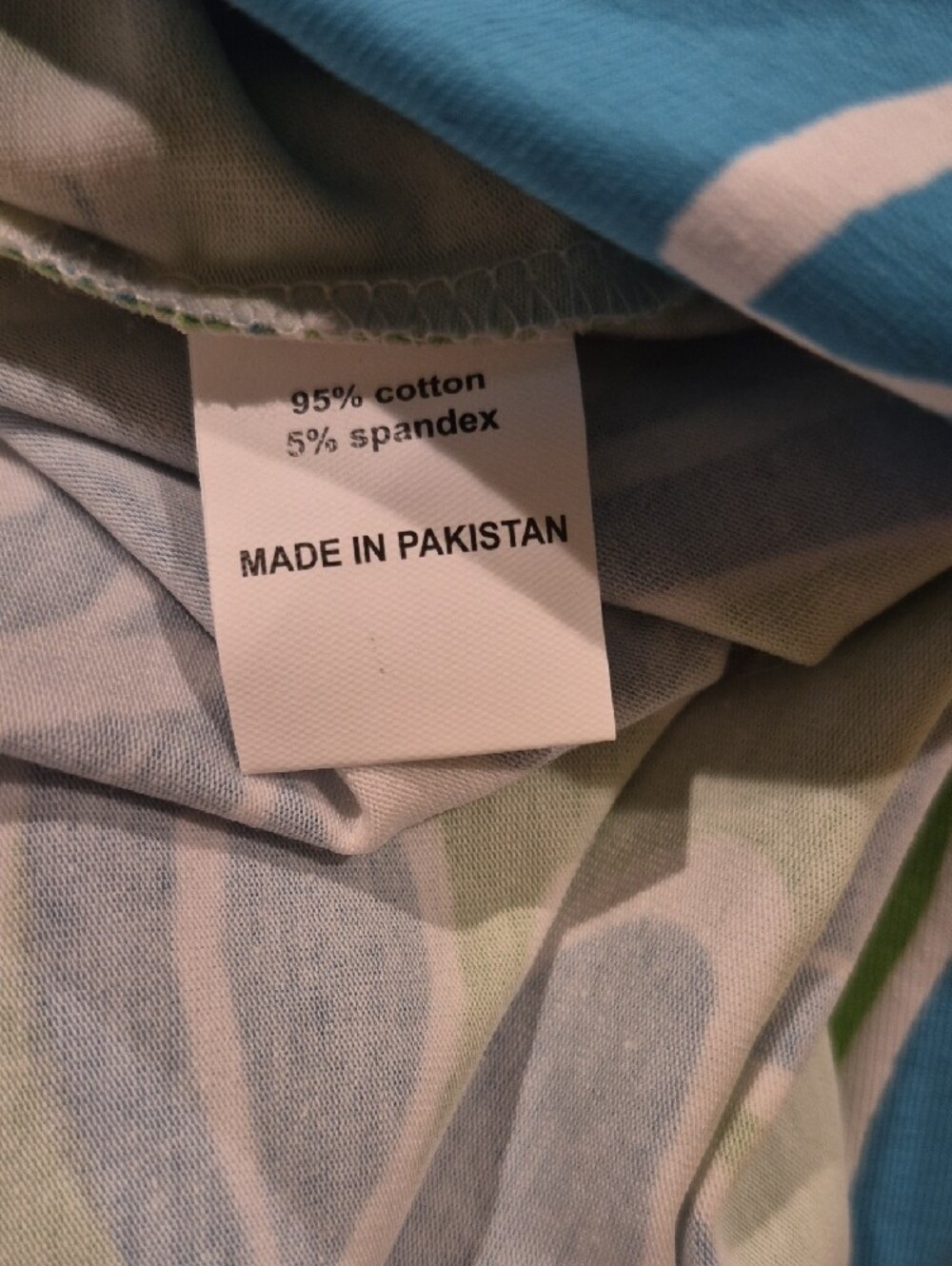 Barbara Gerwit Blue & Green Floral Womens Dress Brand New - Picture 7 of 8
